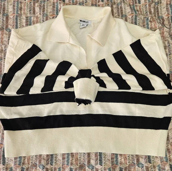 William Rast Cream Knit Sweater - Picture 3 of 7